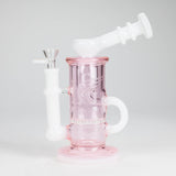 Legendary™ | 10" Inner Recycler Rig [LG 321] Glass Bong Smoking Cat Distribution Pink