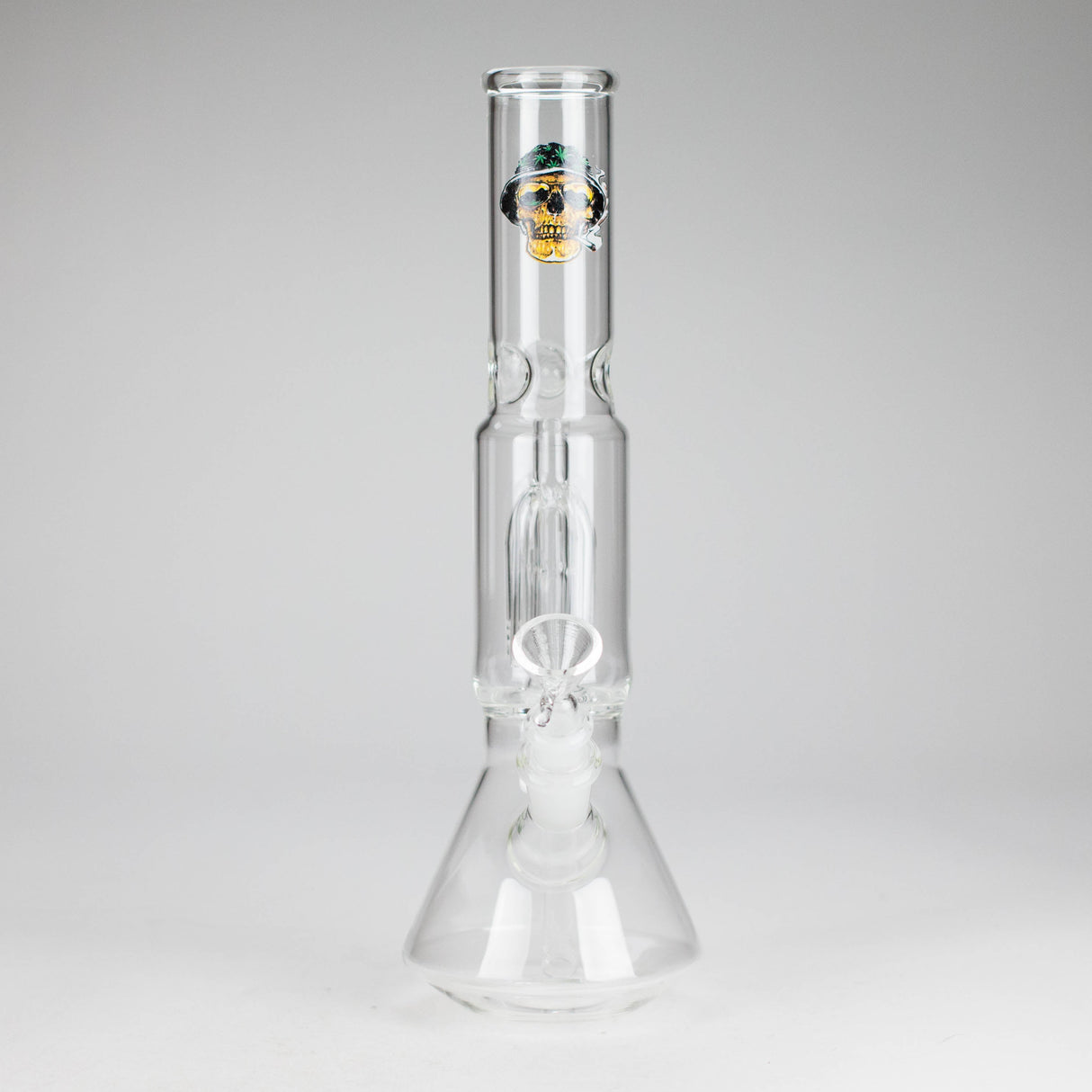 12" Beaker glass water bong with Perc [GP1968] Glass Bong Smoking Cat Distribution