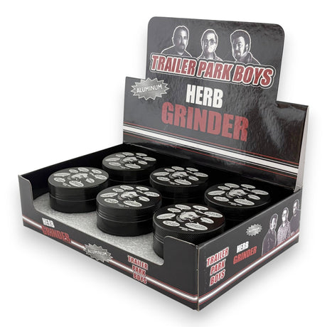 4-Part Aluminum Grinder – 55mm - 6CT Display Pack Super Supplys Inc