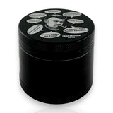 4-Part Aluminum Grinder – 55mm - 6CT Display Pack Super Supplys Inc