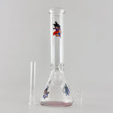 12" Anime-Themed Beaker Bongs – 4mm Thick Glass Glass Bong Super Supplys Inc