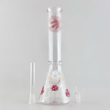 12" Toronto-Themed Beaker Bongs – 4mm Thick Glass Glass Bong Super Supplys Inc