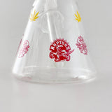 12" Toronto-Themed Beaker Bongs – 4mm Thick Glass Glass Bong Super Supplys Inc
