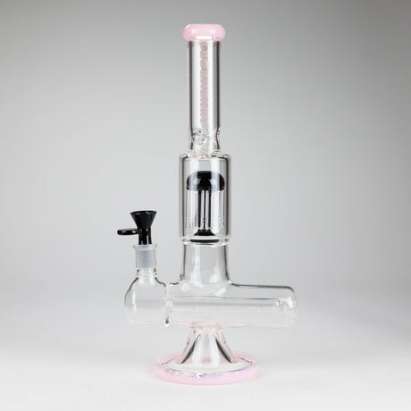 Legendary™ | 13" Inline with Tree Perc Bong [LG 268] Glass Bong Smoking Cat Distribution Pink