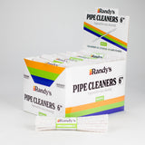 Randy’s | 6" Tapered Hard Pipe Cleaners – Box of 48 Brush Smoking Cat Distribution