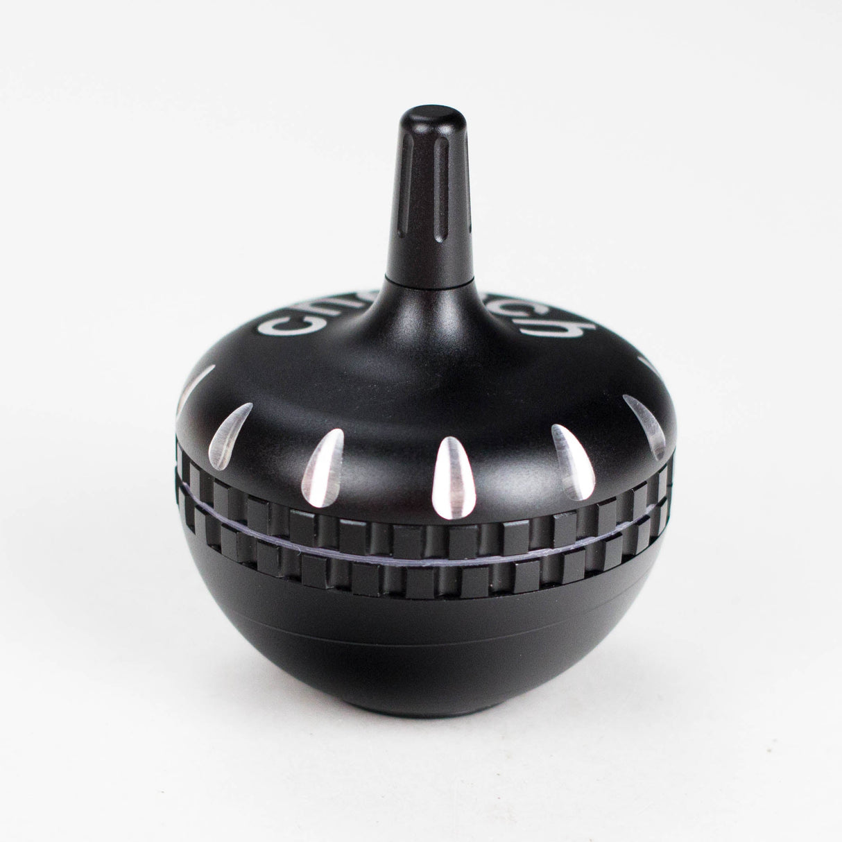 Cheech | 63mm 4-Piece Spinner Grinder [GR-15] Regular Grinder Smoking Cat Distribution Black