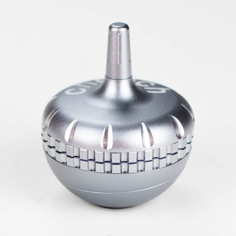 Cheech | 63mm 4-Piece Spinner Grinder [GR-15] Regular Grinder Smoking Cat Distribution Grey