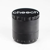 Cheech | 63mm 4-Piece CNC Aluminum Grinder [GR-6] Regular Grinder Smoking Cat Distribution Black