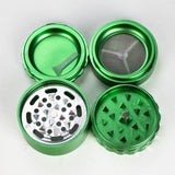 Cheech | 63mm 4-Piece CNC Aluminum Grinder with Removable Screen [GR-7] Regular Grinder Smoking Cat Distribution