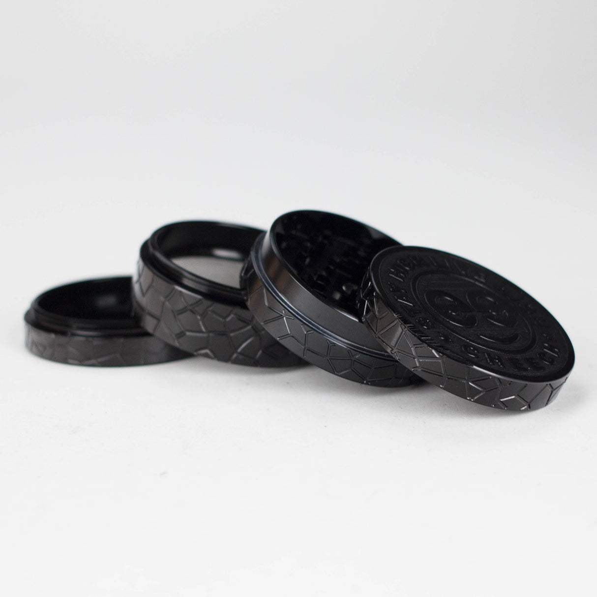 Cheech | 63mm 4-Piece Grinder with Retro Logo [GR-11] Regular Grinder Smoking Cat Distribution