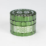 Cheech | 53mm 4-Piece Logo Grinder [GR-12] Regular Grinder Smoking Cat Distribution Green