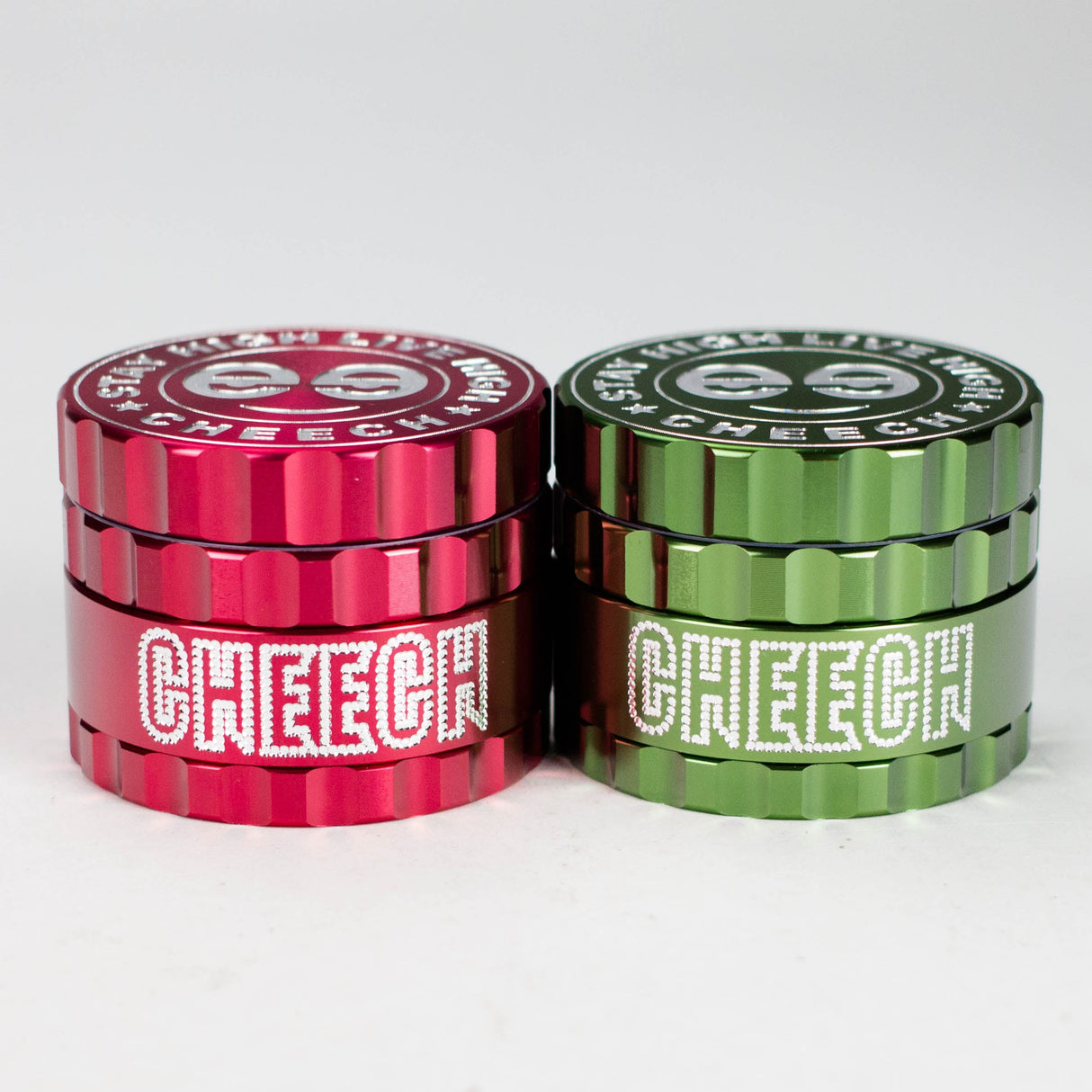 Cheech | 53mm 4-Piece Logo Grinder [GR-12] Regular Grinder Smoking Cat Distribution