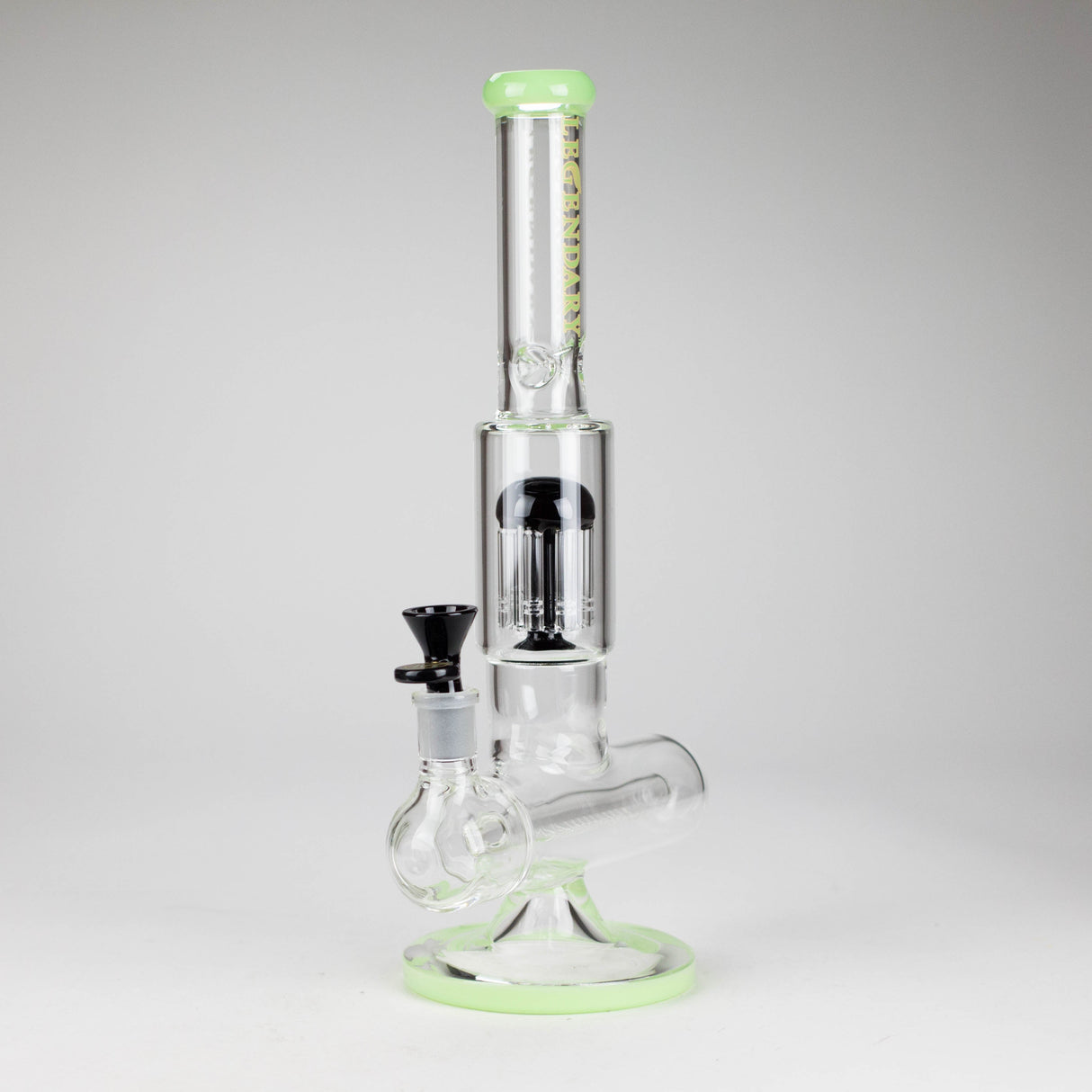 Legendary™ | 13" Inline with Tree Perc Bong [LG 268] Glass Bong Smoking Cat Distribution