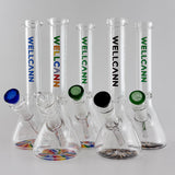 Wellcann | 10" 5mm Beaker Accent Glass Bong Glass Bong Super Supplys Inc