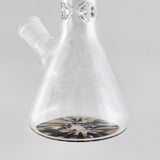 Wellcann | 10" 5mm Beaker Accent Glass Bong Glass Bong Super Supplys Inc