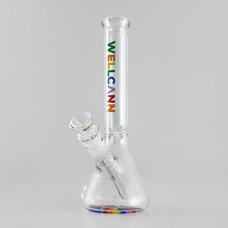 Wellcann | 10" 5mm Beaker Accent Glass Bong Glass Bong Super Supplys Inc Rasta