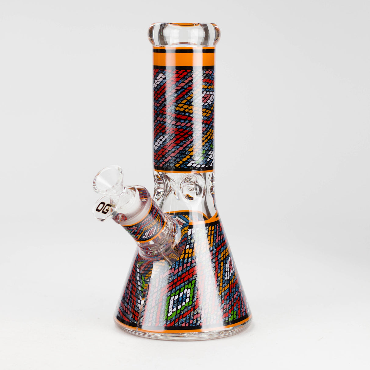 OG Original | 9″ 9 mm Mosaic Pattern Water Pipe (OG701)