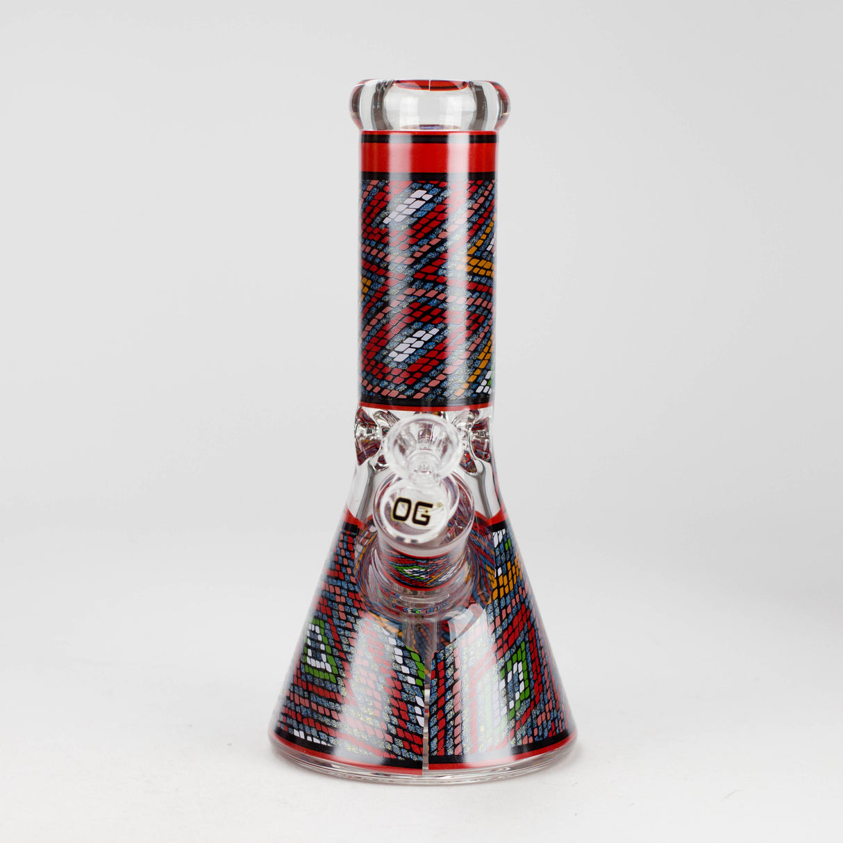 OG Original | 9″ 9 mm Mosaic Pattern Water Pipe (OG701)