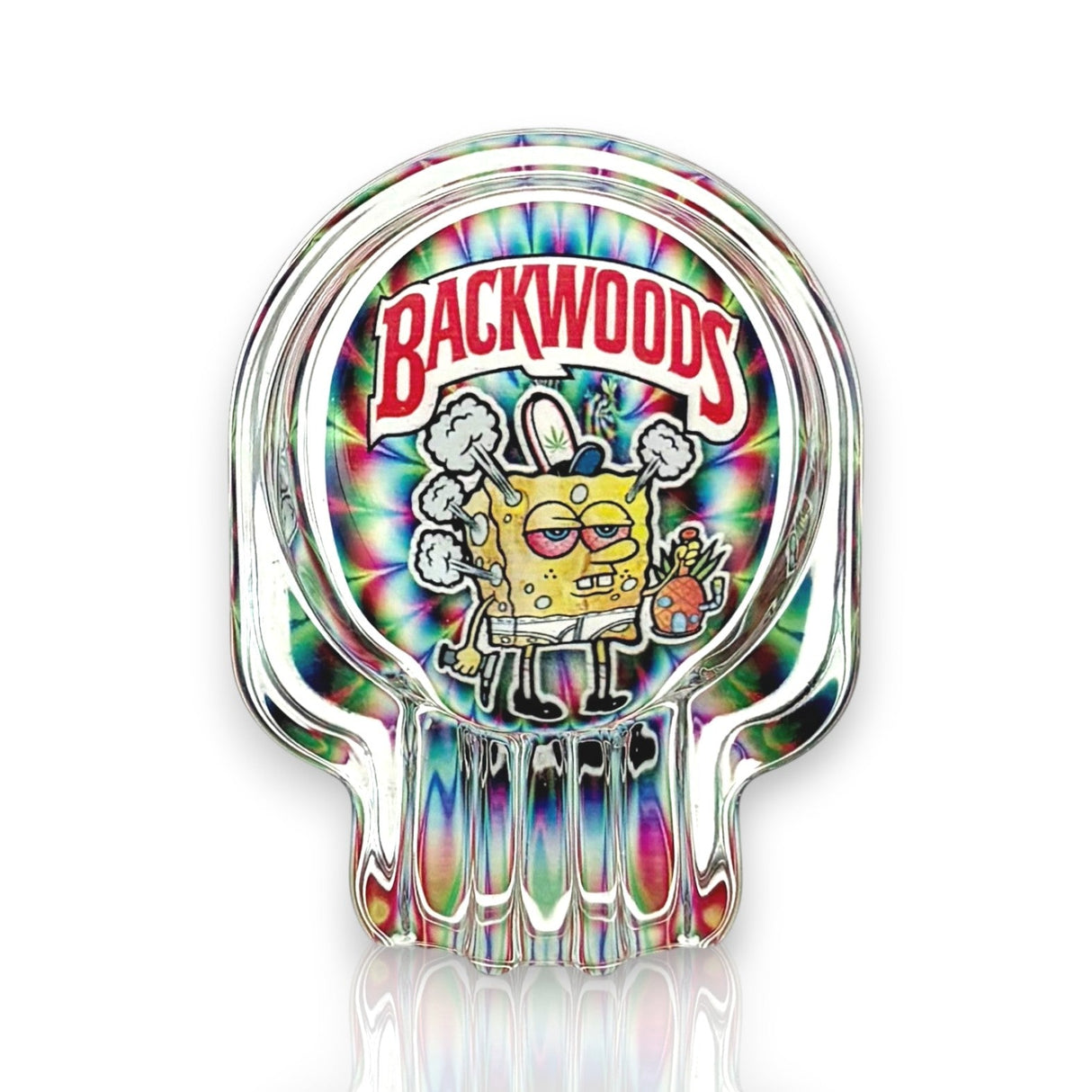 Crystal Skull Glass Ashtray – 6-Piece Display_9