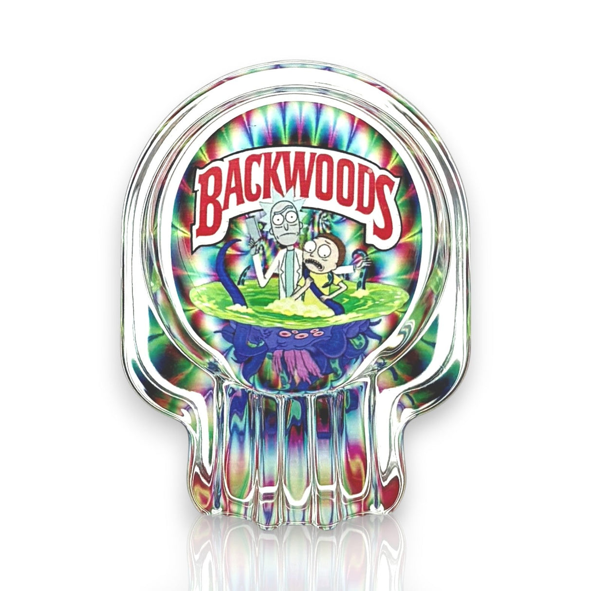 Crystal Skull Glass Ashtray – 6-Piece Display_8