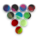 2ml Silicone & Acrylic Wax Containers - 120PCS Vial Super Supplys Inc