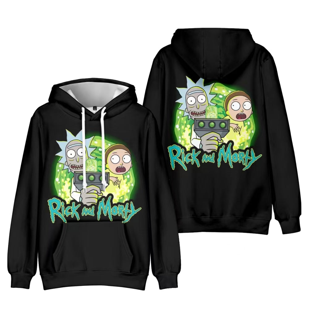 Rmp Merch R&M Graphic Hoodie – JJ Trading Inc.
