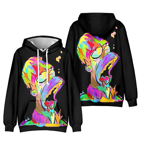 Color Splash Cartoon Hoodie_0