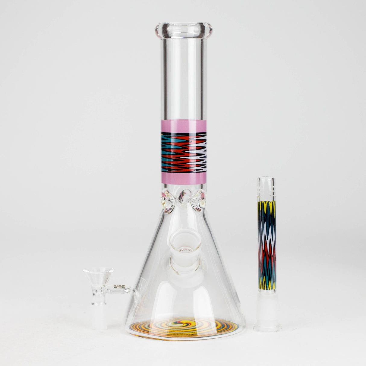 OG Original | 10" Wig Wag Bong (OG-686) Glass Bong Smoking Cat Distribution