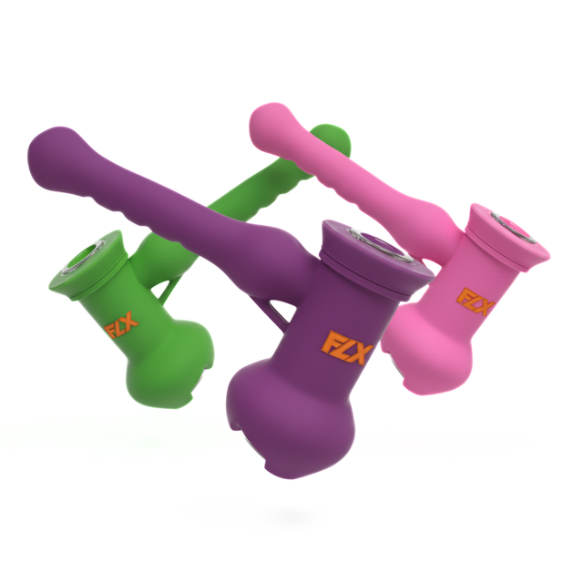 FLX | P2 – 7.5" Silicone Relay Hammer Pipe Silicone Pipe Bestfive Enterprise Ltd.