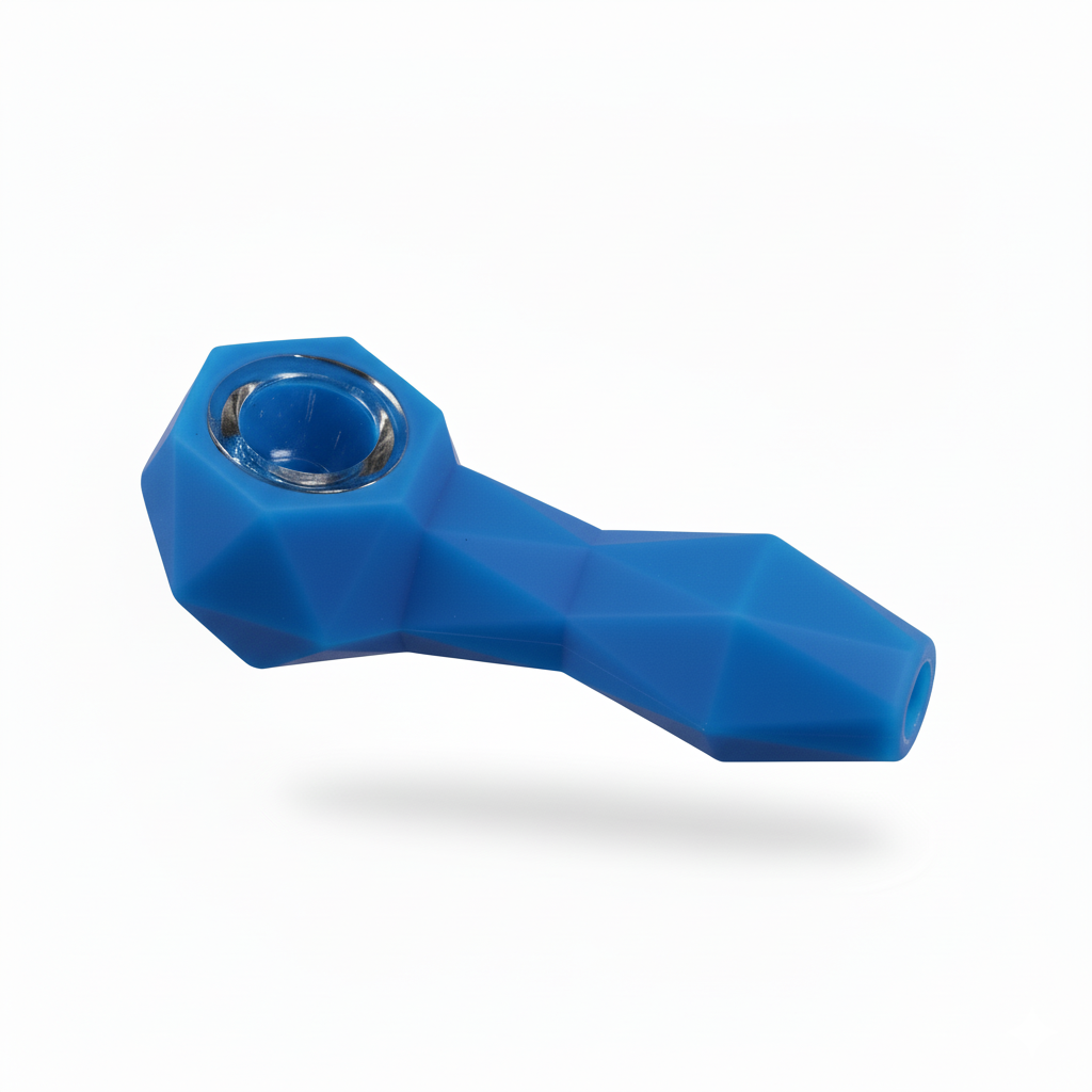 FLX | P1 – 4" Silicone Diode Pipe Silicone Pipe Bestfive Enterprise Ltd. Blue