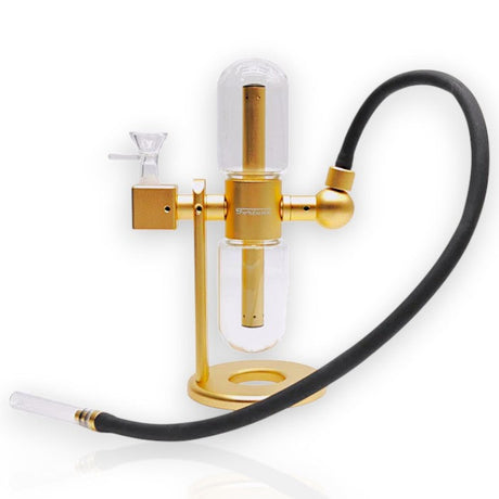 Fortune | 9" Mini Gravity Infuser [JC240412] Metal Bong Fortune Gold