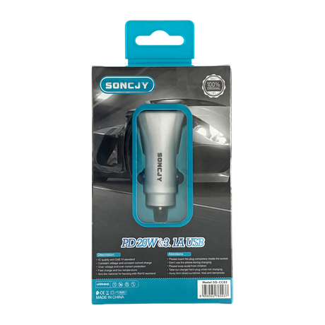 Dual-Port Car Charger Adapter Adapter Super Supplys Inc