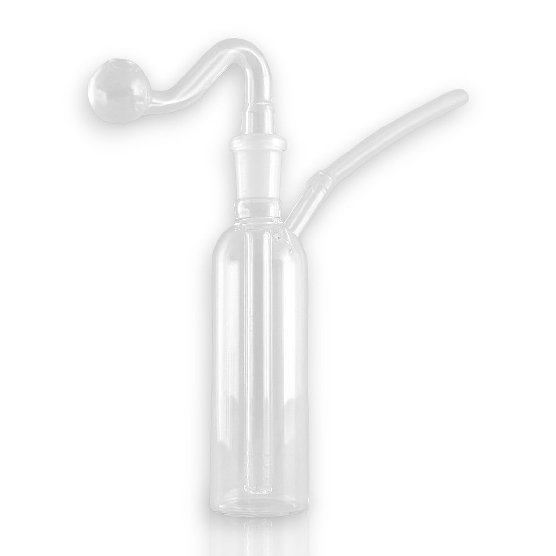 5-1/2" Oil Burner Rig with Inhaler Tube Glass Rig Super Supplys Inc