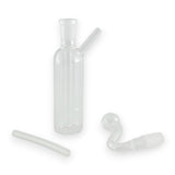 5-1/2" Oil Burner Rig with Inhaler Tube Glass Rig Super Supplys Inc