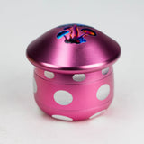 Aluminum Mushroom Grinder 4 Layers Regular Grinder 777 Smoke Pink