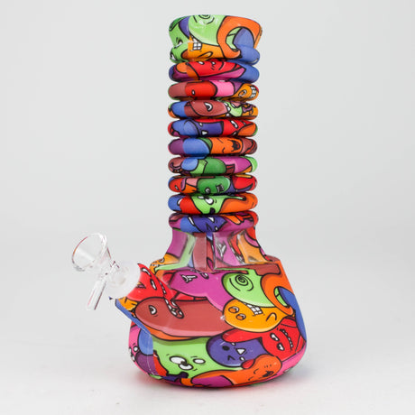 9"-15" extendable silicone water bong Silicone Bongs 777 Smoke Pattern4