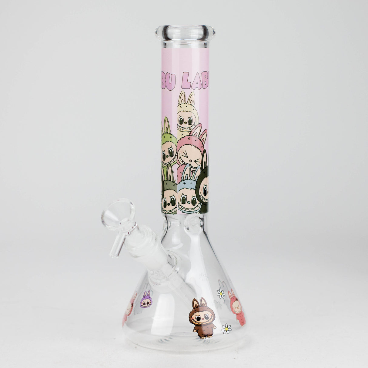 10" Popular Character Design Glass Beaker Bong Glass Bong 777 Smoke Design1