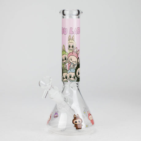 10" Popular Character Design Glass Beaker Bong Glass Bong 777 Smoke Design1