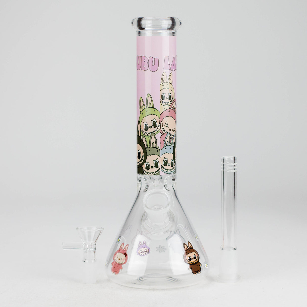 10" Popular Character Design Glass Beaker Bong Glass Bong 777 Smoke