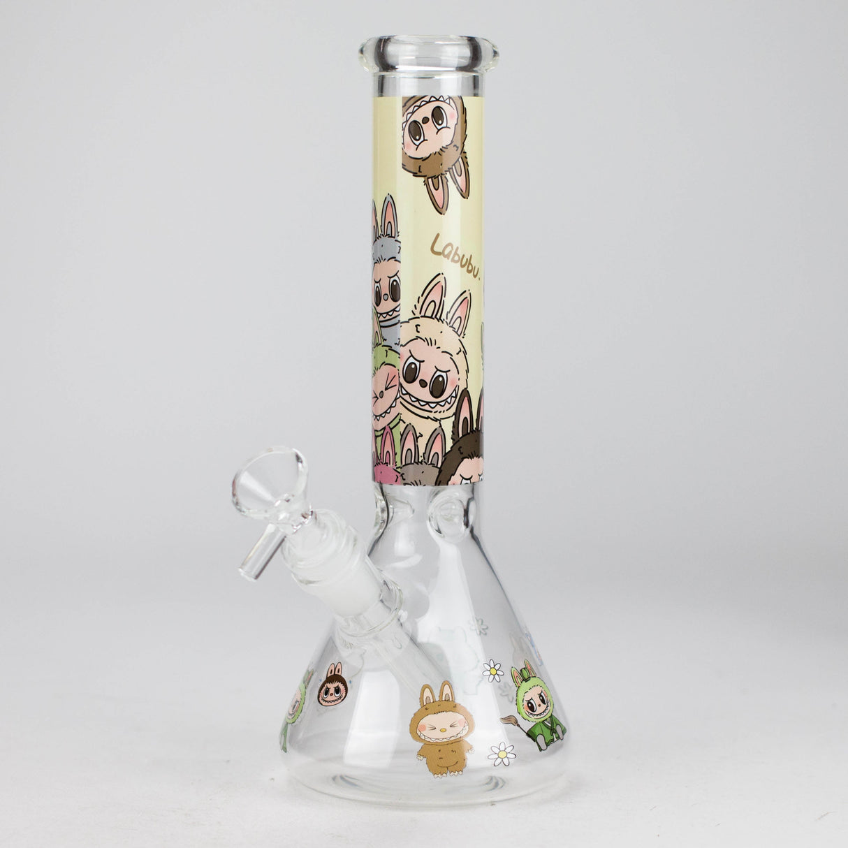 10" Popular Character Design Glass Beaker Bong Glass Bong 777 Smoke Design2