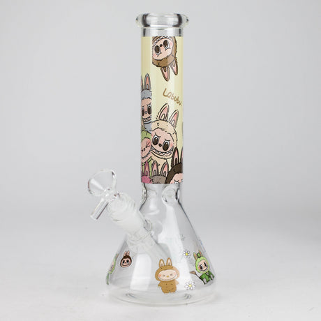 10" Popular Character Design Glass Beaker Bong Glass Bong 777 Smoke Design2