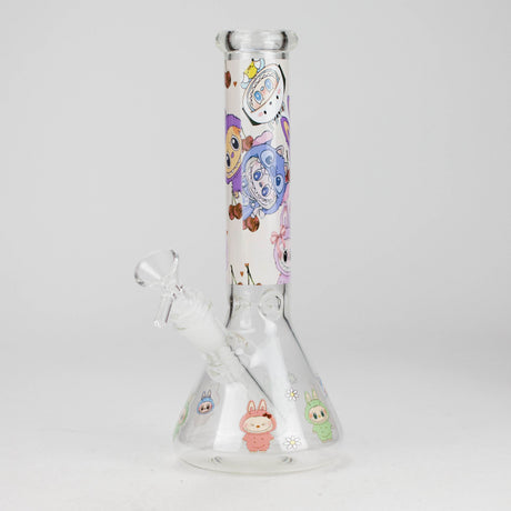10" Popular Character Design Glass Beaker Bong Glass Bong 777 Smoke Design3