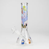 10" Popular Character Design Glass Beaker Bong Glass Bong 777 Smoke Design4