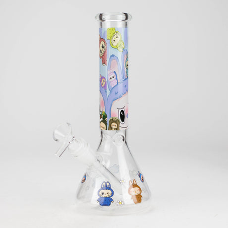 10" Popular Character Design Glass Beaker Bong Glass Bong 777 Smoke Design4