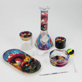 10-in-1 Smoke Set Complete Smoking Kit Bundle 777 Smoke Mushroom