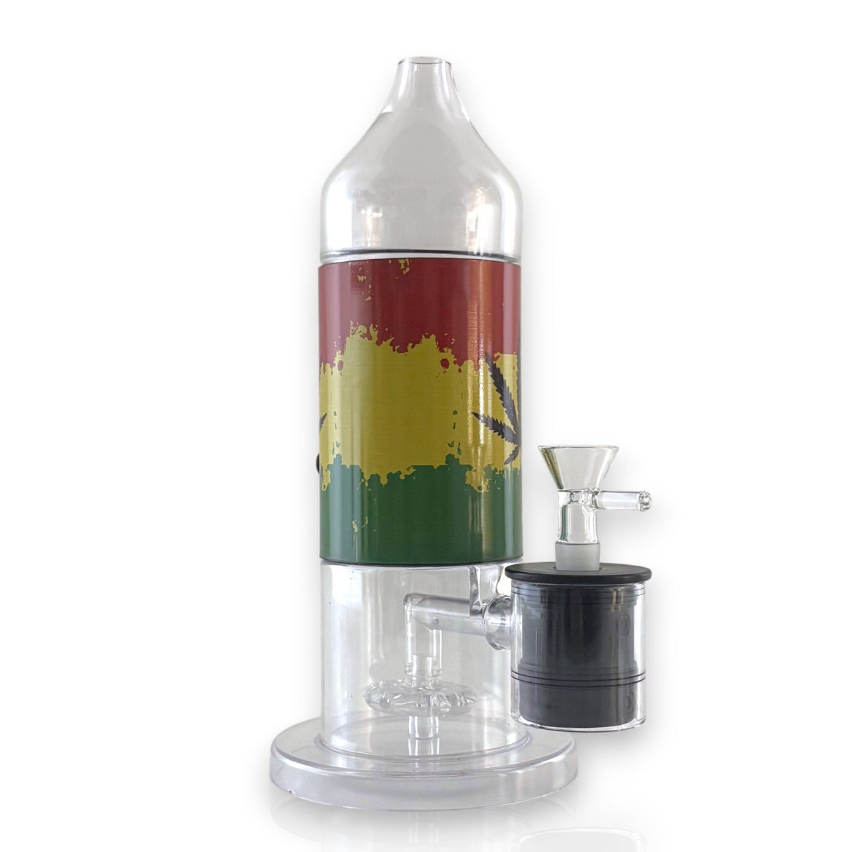 Electric Lamp Bong Set-Rasta