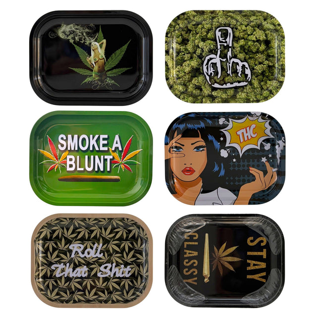 Small Assorted Tray Tray Smoking Cat Distribution