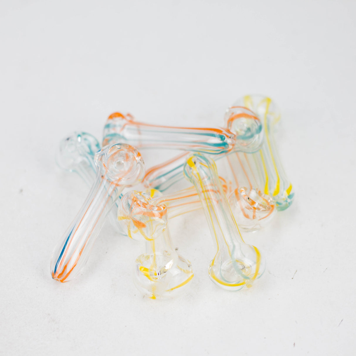 2.5"  Peanut Glass Pipe Jar – 30 pcs