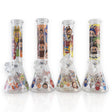 14" 7MM “Cute Monster Crew” Heavy-Duty Beaker Water Pipe Glass Bong Super Supplys Inc