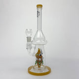 12" Yellow Fish Glass Bong Glass Bong RMG WHOLESALE